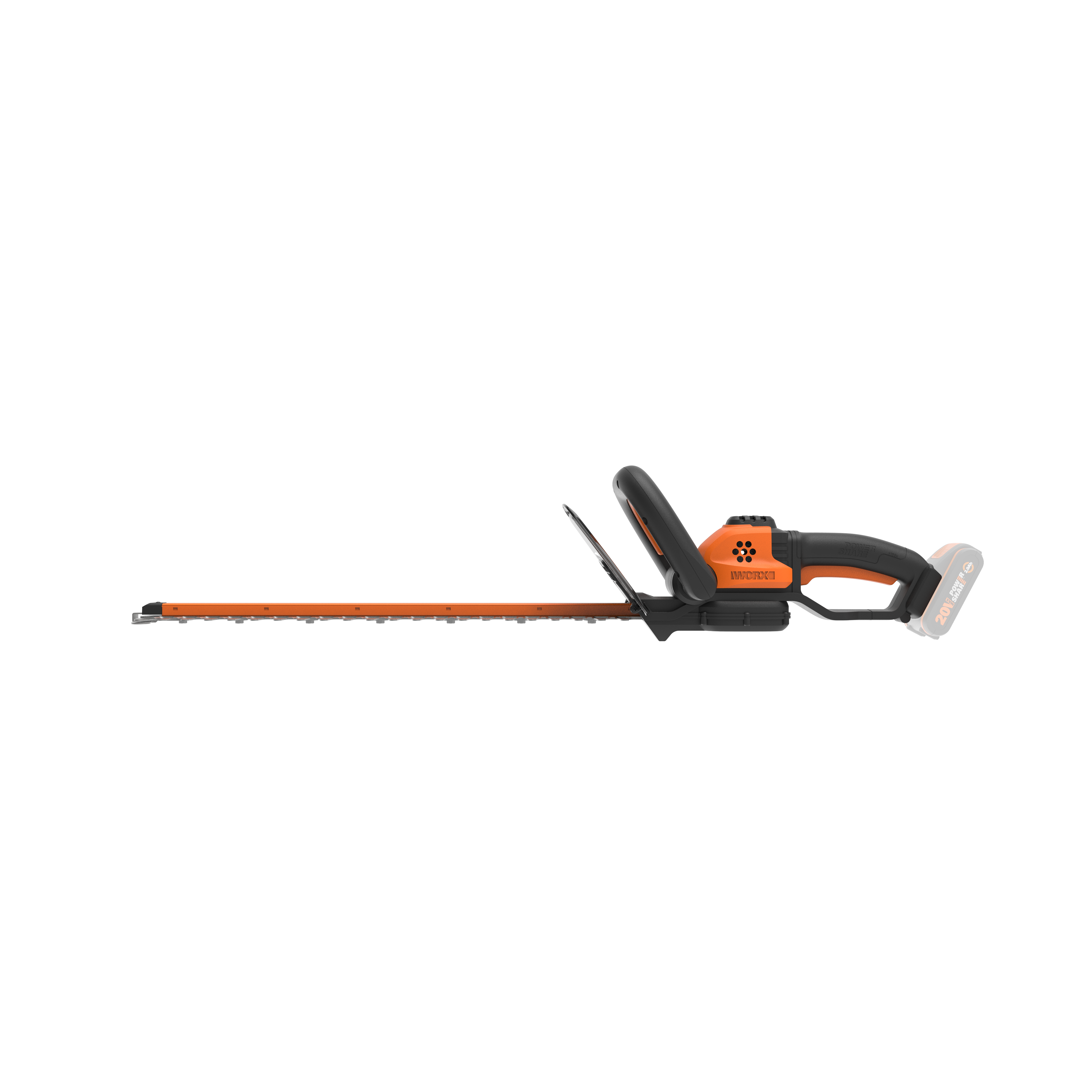 56cm cordless hedge trimmer 20V Tool Only WORX WG264E.9