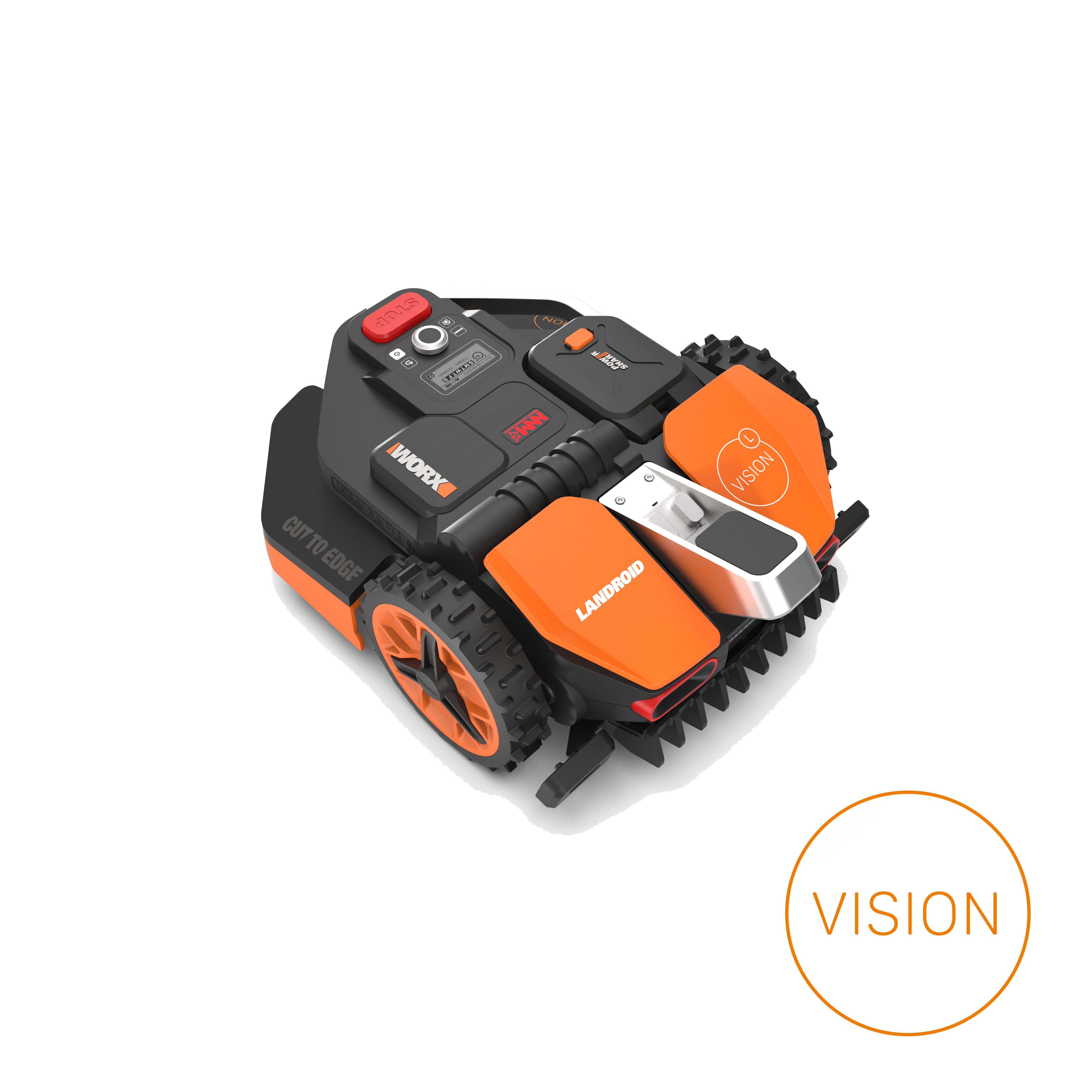 Landroid Vision: SEEING is believing 👀 Our newest robotic mower comes with  virtually no set up, no boundary wire, and no antenna…