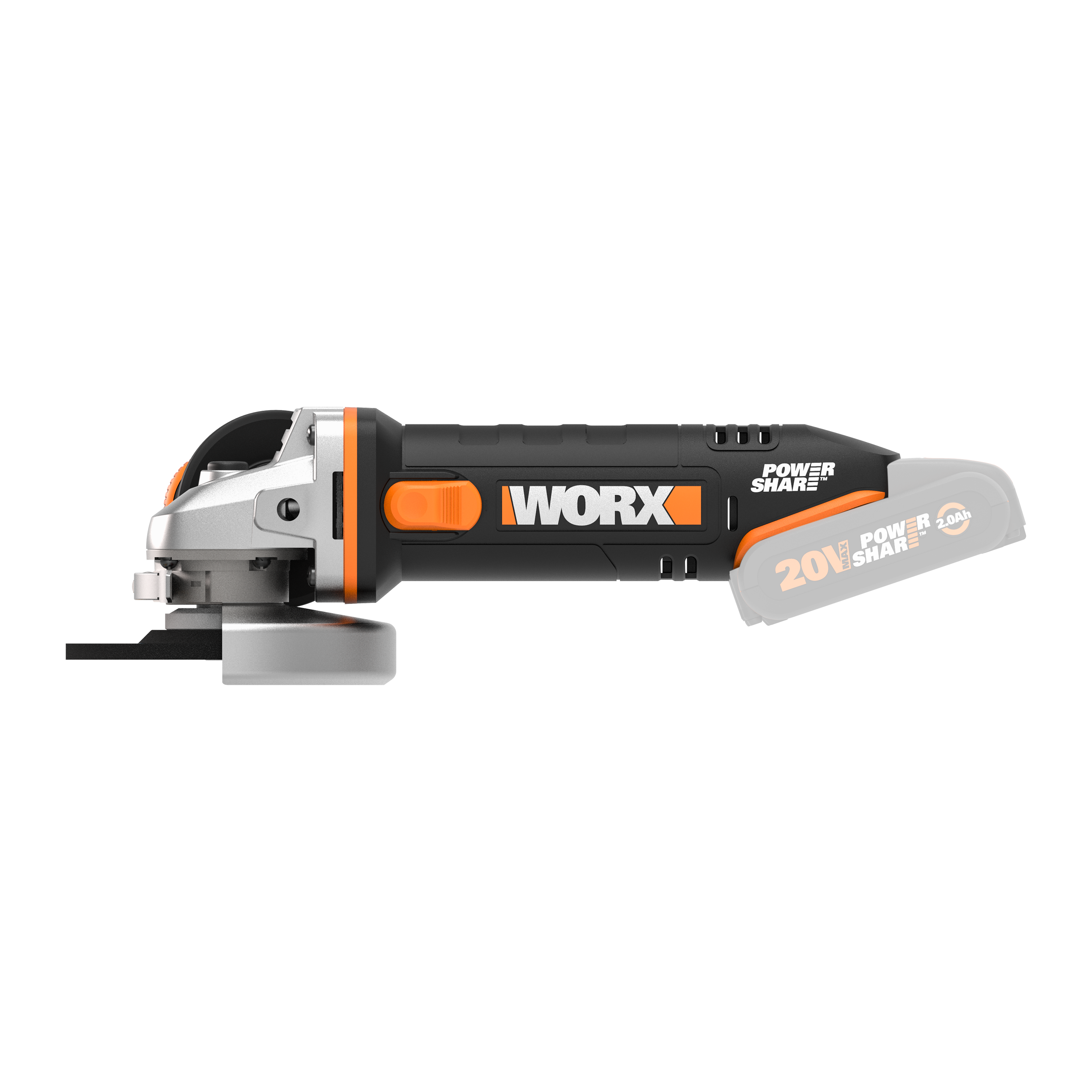 Angle Grinder Bare Compact and Lightest WORX WX800.9